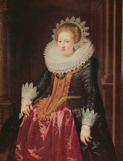 Porträt einer Dame, 1620 von Jan Anthonisz. van Ravesteyn